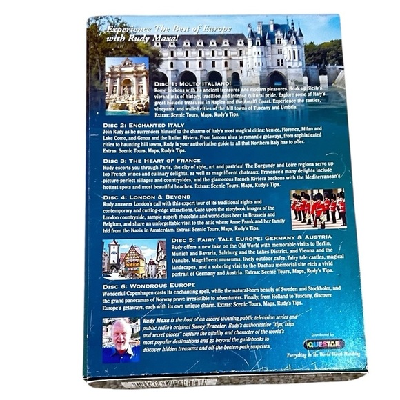 Best of Europe 6 disk DVD set award winning pubic television travel series - Picture 4 of 5
